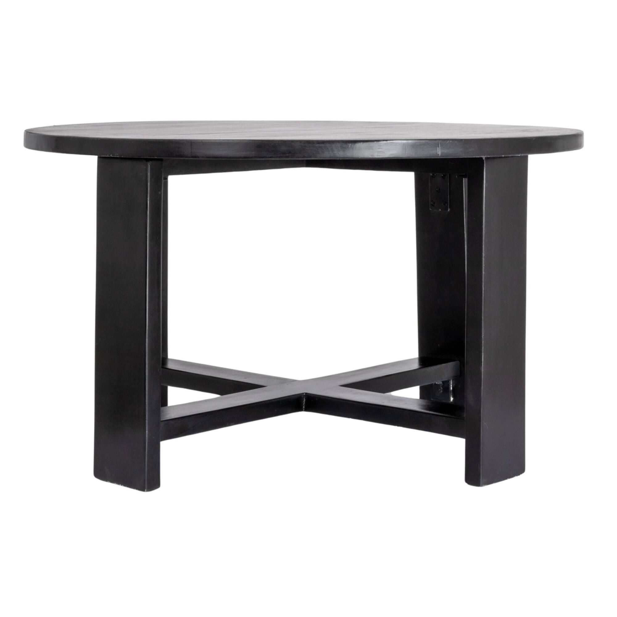 Hello Honey® Elegant Acacia Trestle Round Coffee Table